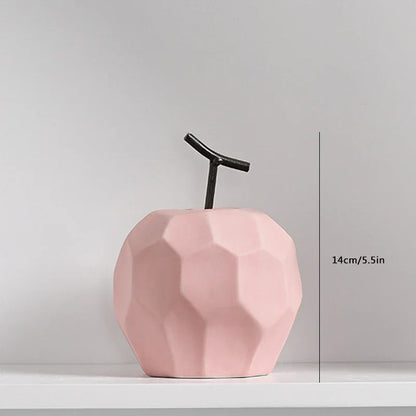 Nordic Ceramic Fruit Sculptures