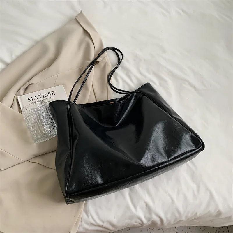 Samsara Soft PU Leather Tote Bag