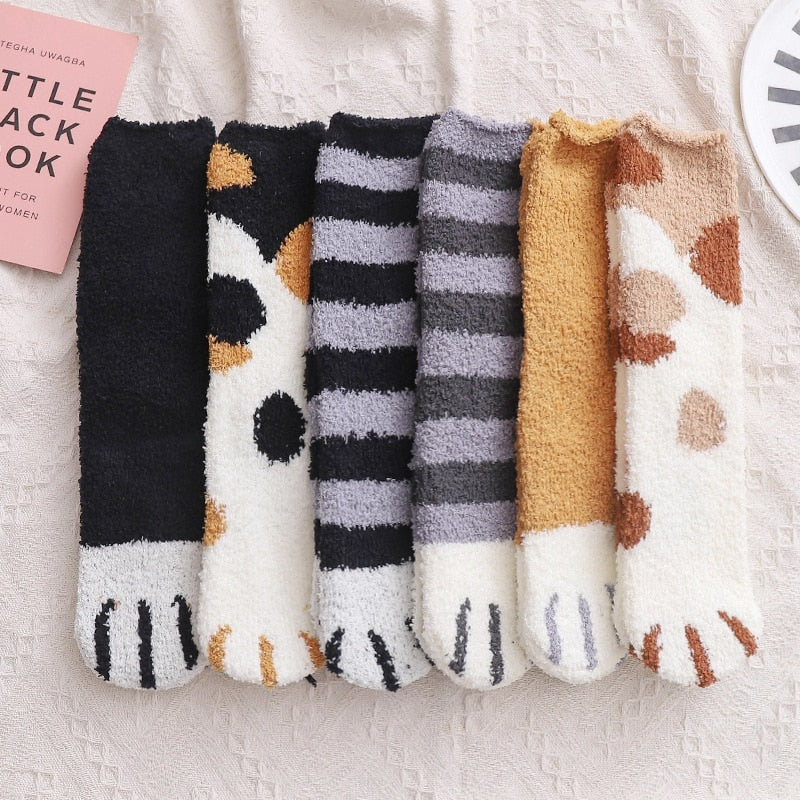 Cat Toe Beans Socks