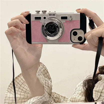 NEW 2024 Limited Edition Old Vintage Retro Camera iPhone Case (Emily in paris case)