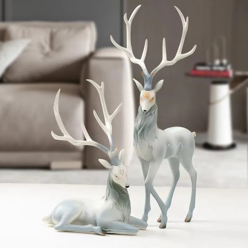 Luxury Reindeer Sculpture