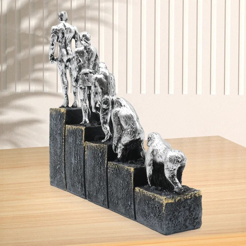 Evolution Figurine Sculpture