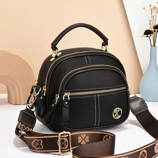 Classic Crossbody Leather Bag™ | Stylish shoulder bag