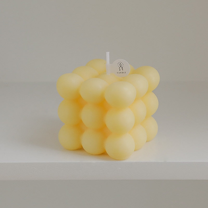 Bubble Cube Decorative Candles