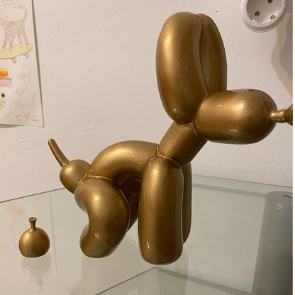 Funny Balloon Dog Figurine