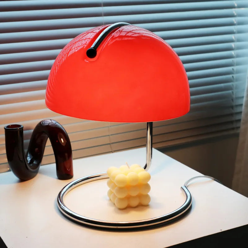 Bauhaus Style Mushroom Candle Warmer Lamp