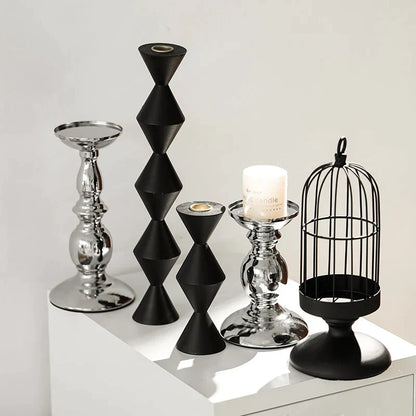 Nordic Christmas Candle Holders: Aesthetic Winter Décor