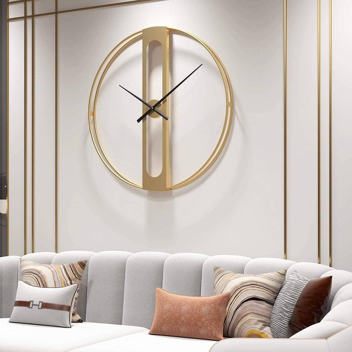 Sleek Modern Nordic Wall Clock: Timekeeping with a Contemporary Twist