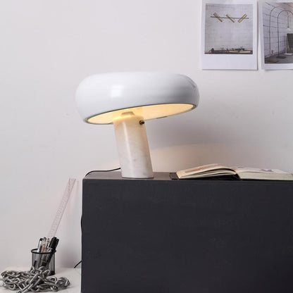 StoneGlow - Decorative marble table lamp, combining elegance and warmth