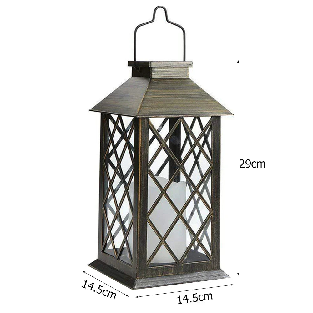 TwilightSpark - Solar Powered Candle Lantern