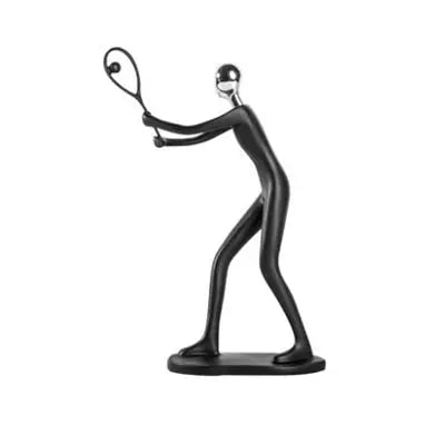 Sports Abstract Figurines