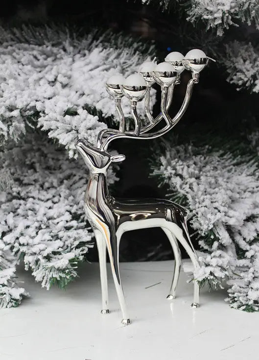 Starry Reindeer Candle Holder