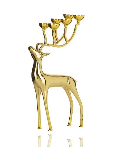 Starry Reindeer Candle Holder