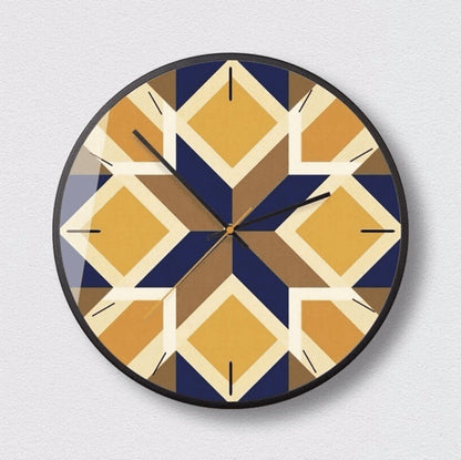 Stay On Time with Stylish 3D Geometric Wall Clock: Modern Home Decor