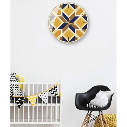 Stay On Time with Stylish 3D Geometric Wall Clock: Modern Home Decor