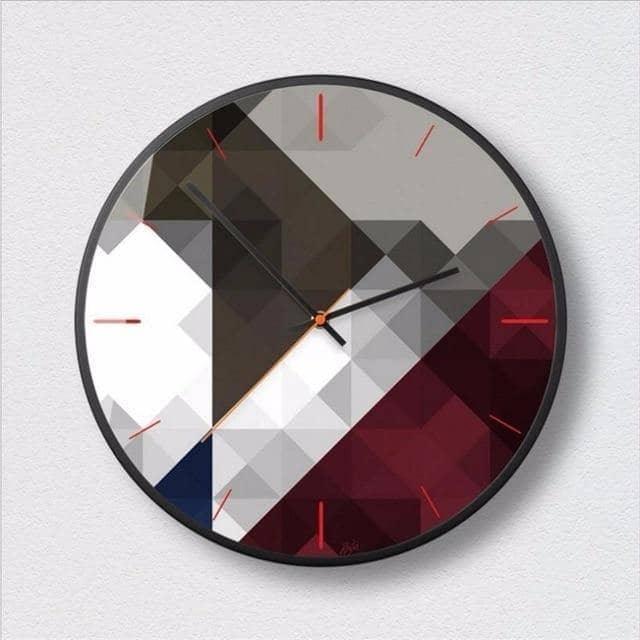 Stay On Time with Stylish 3D Geometric Wall Clock: Modern Home Decor