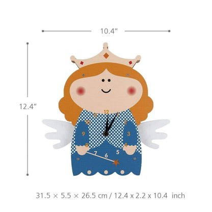 Swinging Angel Kids Bedroom Wall Clocks: Fun and Whimsical Decor