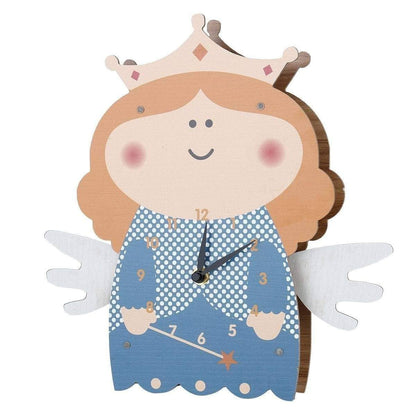 Swinging Angel Kids Bedroom Wall Clocks: Fun and Whimsical Decor