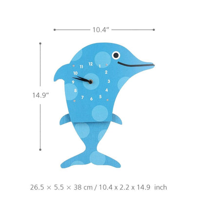 Swinging DolphinKids Bedroom Wall Clocks: Fun and Whimsical Decor