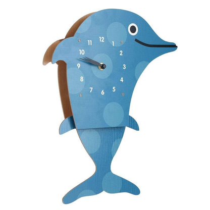 Swinging DolphinKids Bedroom Wall Clocks: Fun and Whimsical Decor