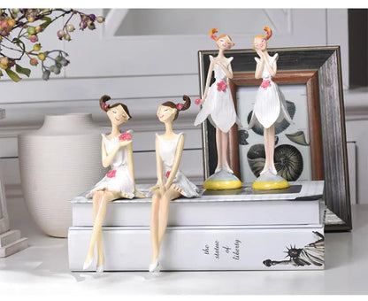 Two Sisters Figurine Set