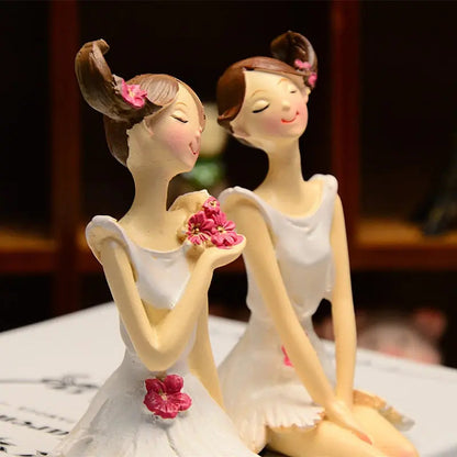 Two Sisters Figurine Set