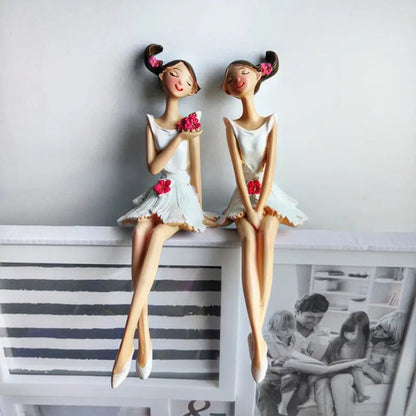 Two Sisters Figurine Set