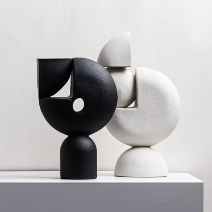 Nordic Geometric Decorative Sculpture