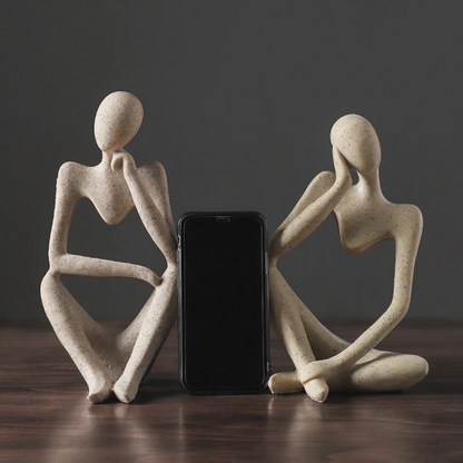 Modern Abstract Thinker Figurine