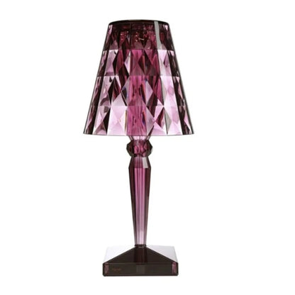 LuminousCrystal Acrylic Crystal Art Table Lamp - Sparkling LED Accent Light for Home Décor