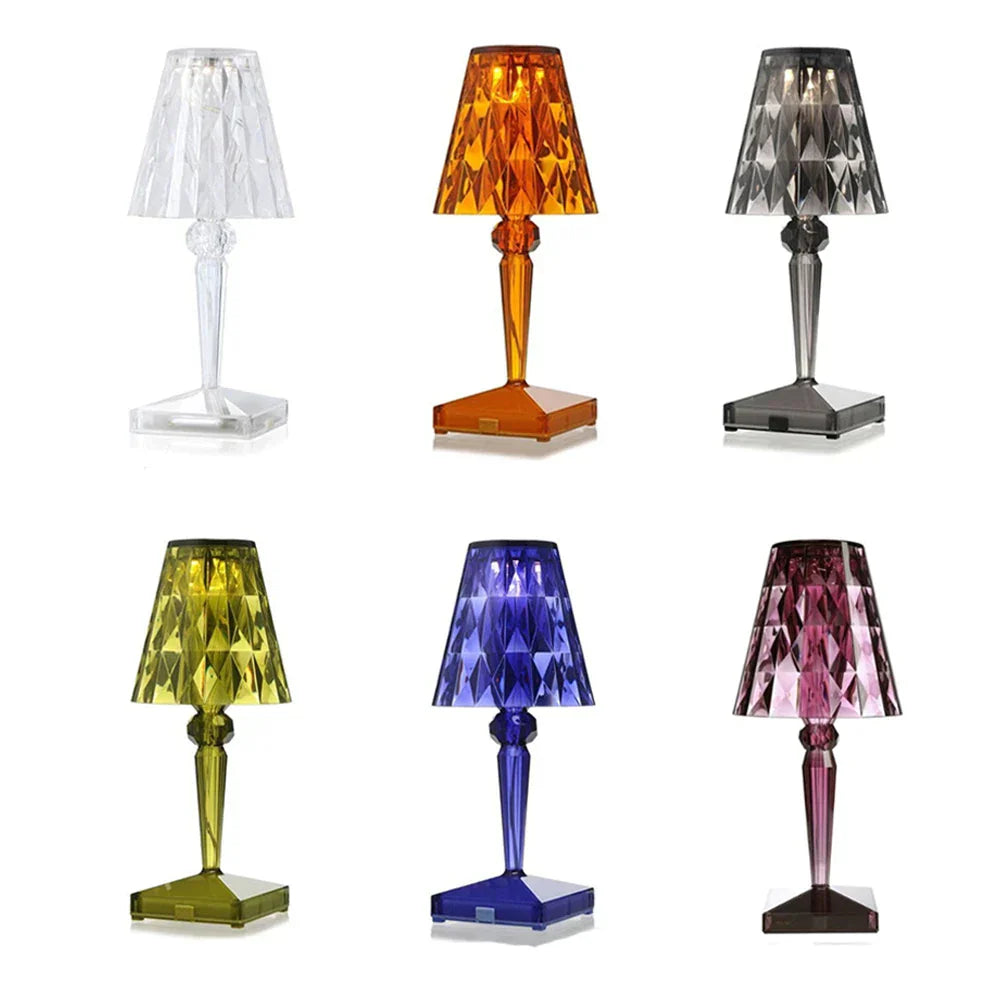 LuminousCrystal - Acrylic Crystal Art Table Lamp