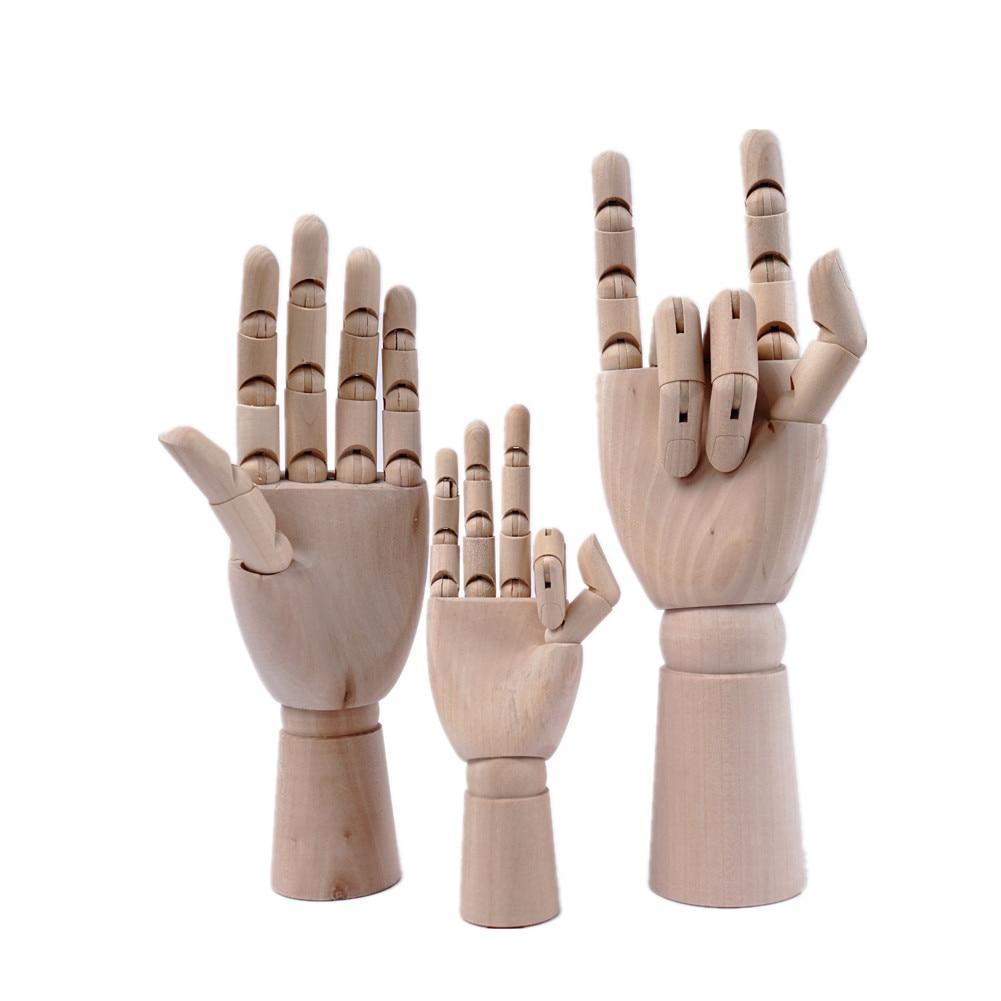 Wooden Hand Figurines