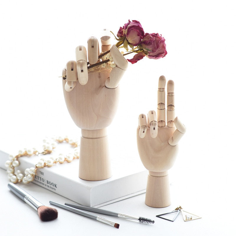 Wooden Hand Figurines