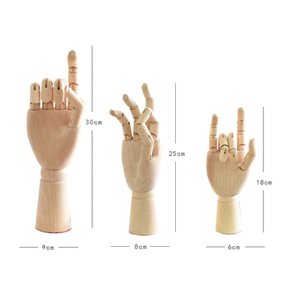 Wooden Hand Figurines