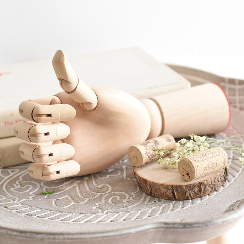 Wooden Hand Figurines