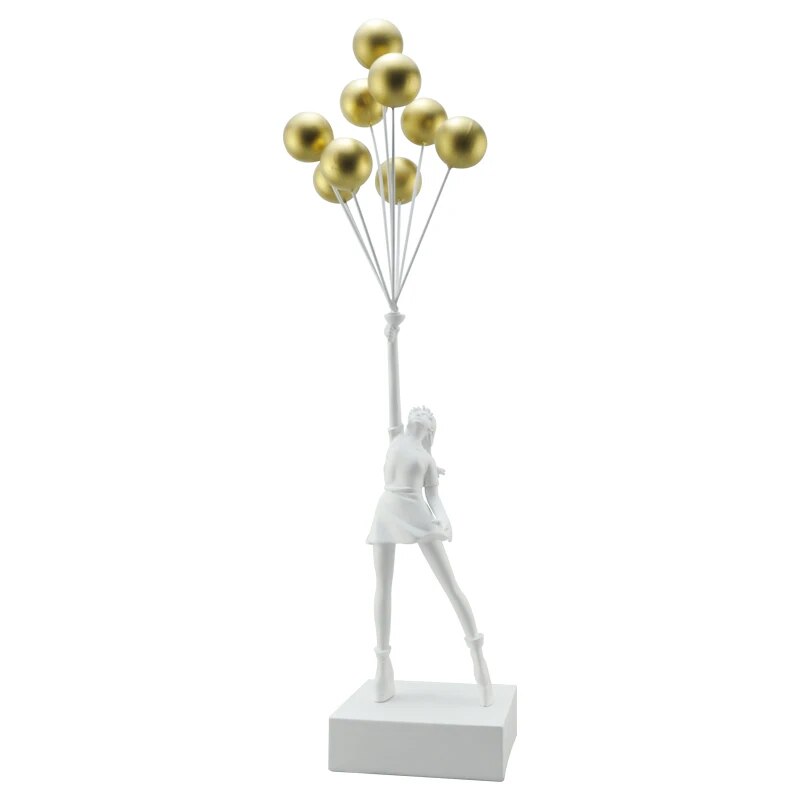 Banksy Balloon Girl Statue