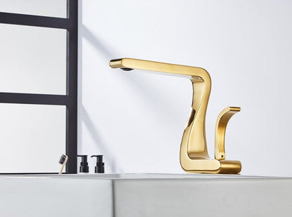 Miravique - Modern Curved Basin Faucet