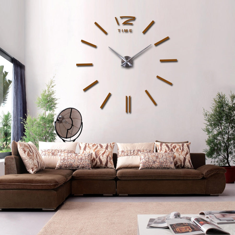 ReflectoTime - DIY mirror wall clock set