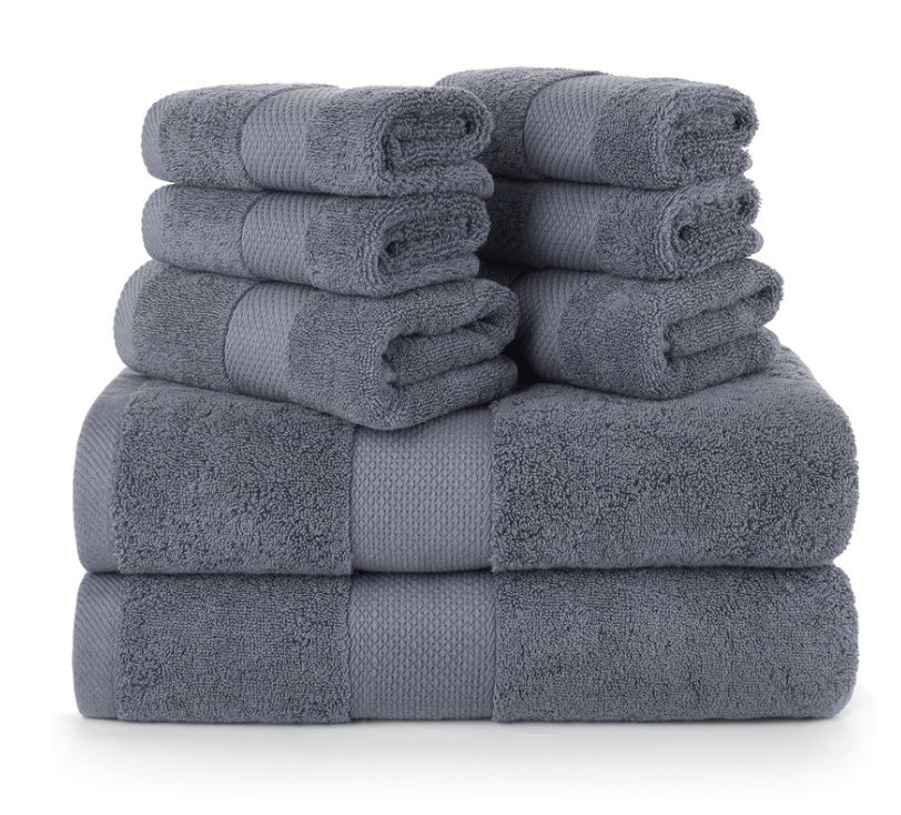 8-Pack Cotton Towel Set