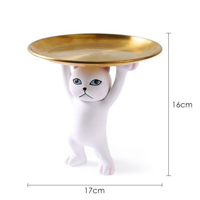 Enchanting Cat Key Tray