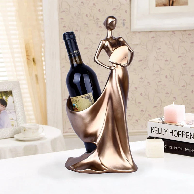 Classic Lady Wine Holder