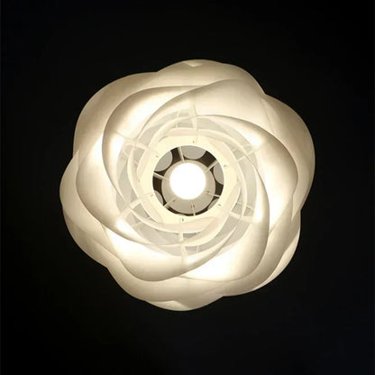 RosaryGlow - Artistic Glass Ceiling Lamp