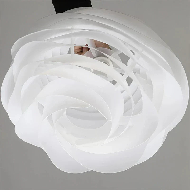 CrystalPetal - Rozenkrans ceiling light