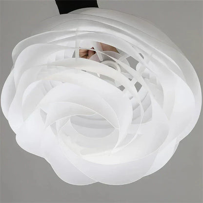 RosaryGlow - Artistic Glass Ceiling Lamp