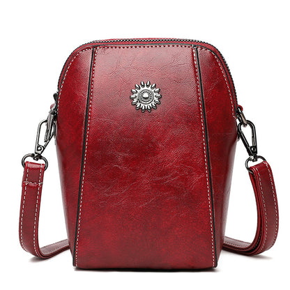 Retro Crossbody Leather Bag™ | Stylish shoulder bag