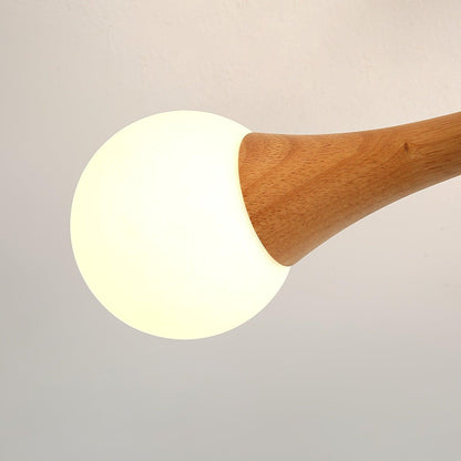 Luna - Elegant Wooden Pendant Lamp