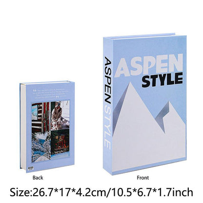 Stylish Decorative Accent Faux Books