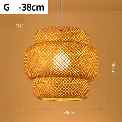 BohoBloom - Handmade Rattan Chandelier