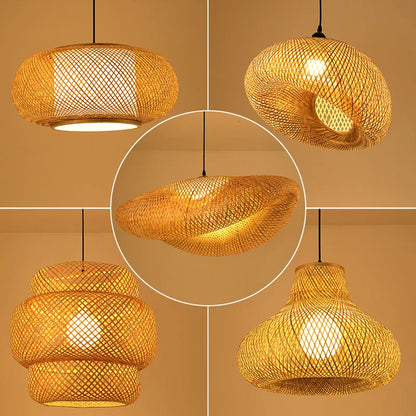 BohoBloom - Handmade Rattan Chandelier