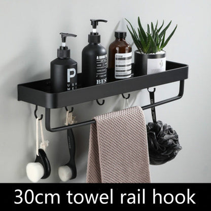 No-Drill Wall-Mounted Shower Shelf